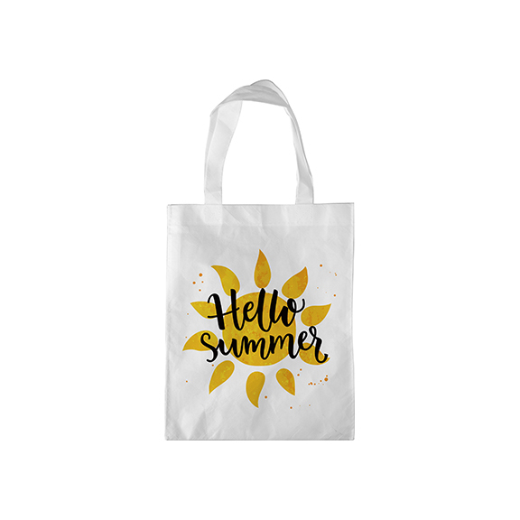BOLSAS DE COMPRAS POLIESTER SUBLIMACION  10.5''x13''