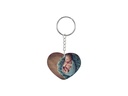 PU KEY CHAIN (LLAVERO PLASTICOS FORMA DE CORAZON) PARA SUBLIMACION