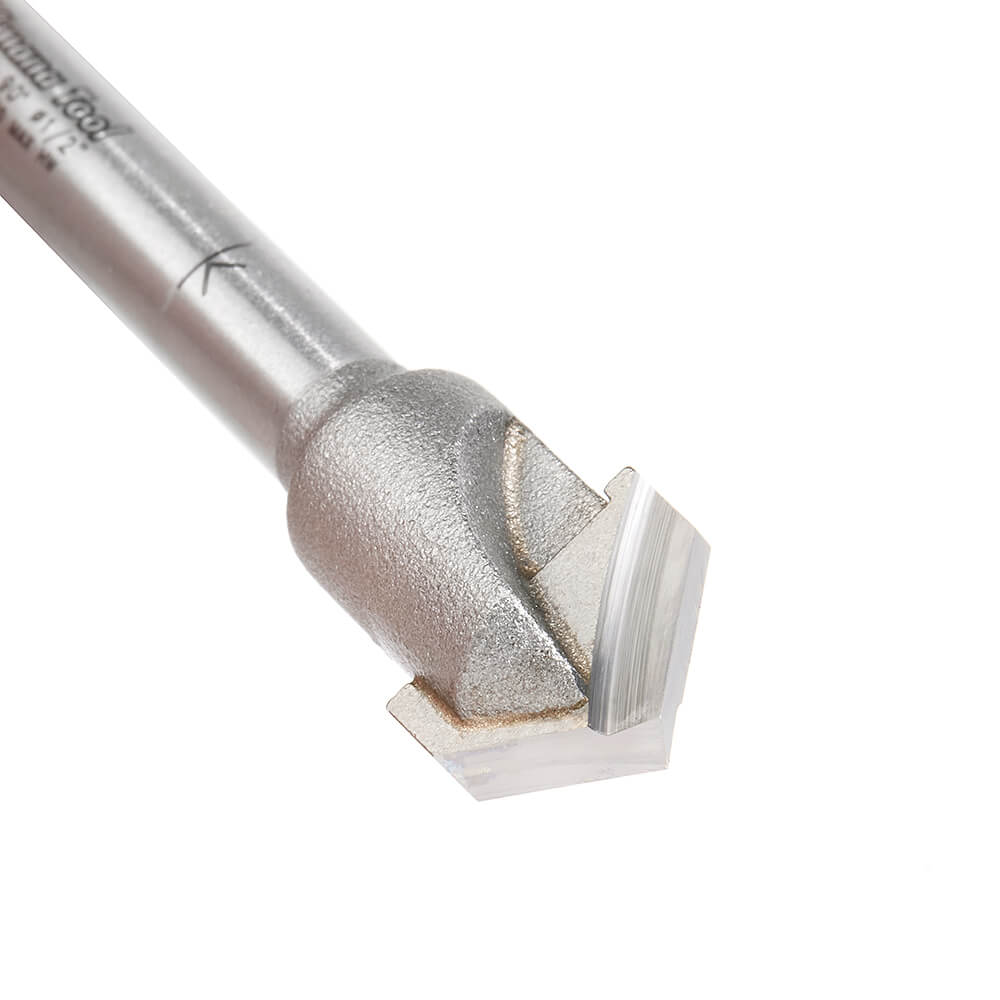 BROCAS CON PUNTAS DE CARBURO CORTE EN V-90 GRADOS-1/4 CANA