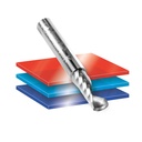 BROCA ESPIRAL CARBURO SOLIDO DIAMETRO 1/4 CANA 1/4-PLASTIC