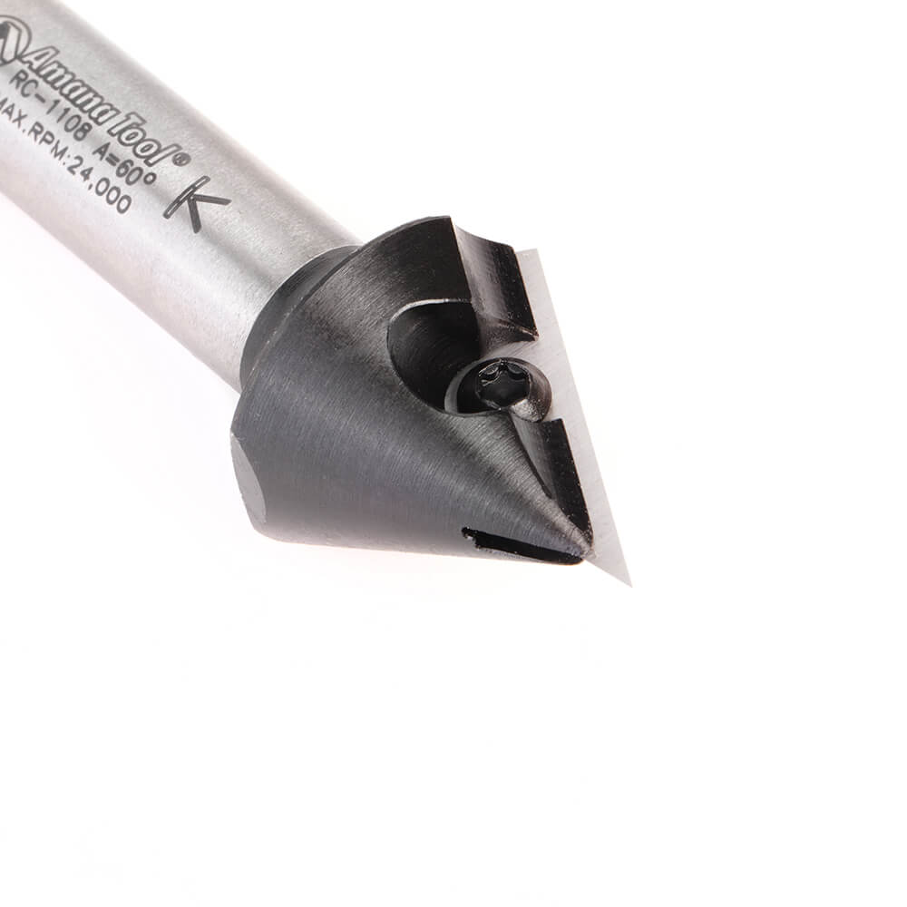 BROCAS CON INSERTOS DE CARBURO CORTE EN V-60 GRADOS 1/2 CANA