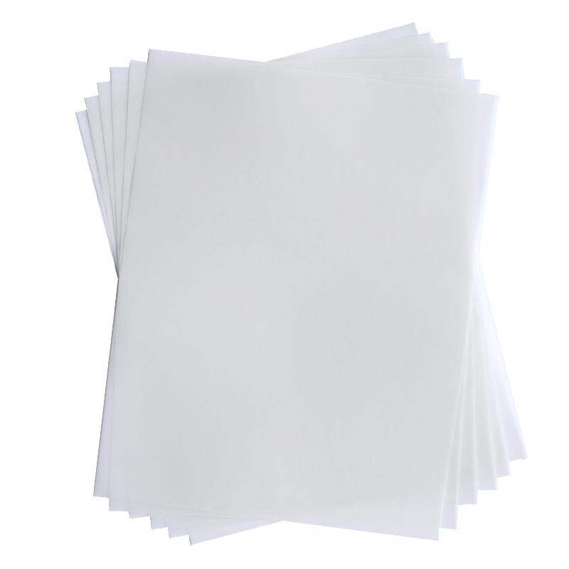 Hoja Adhesiva Blanca Imprimible, Respaldo de Cartulina 8.5” x 11”