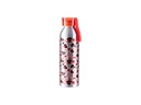 BOTELLA DE AGUA, SUBLIMACION ALUMINIO 22oz/650ml SILVER CON TAPA ROJA