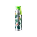 BOTELLA DE AGUA, SUBLIMACION ALUMINIO 22oz/650ml SILVER CON TAPA VERDE
