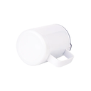 Vaso Blanco Acero Inoxidable con Tapa - 12oz / 360mL