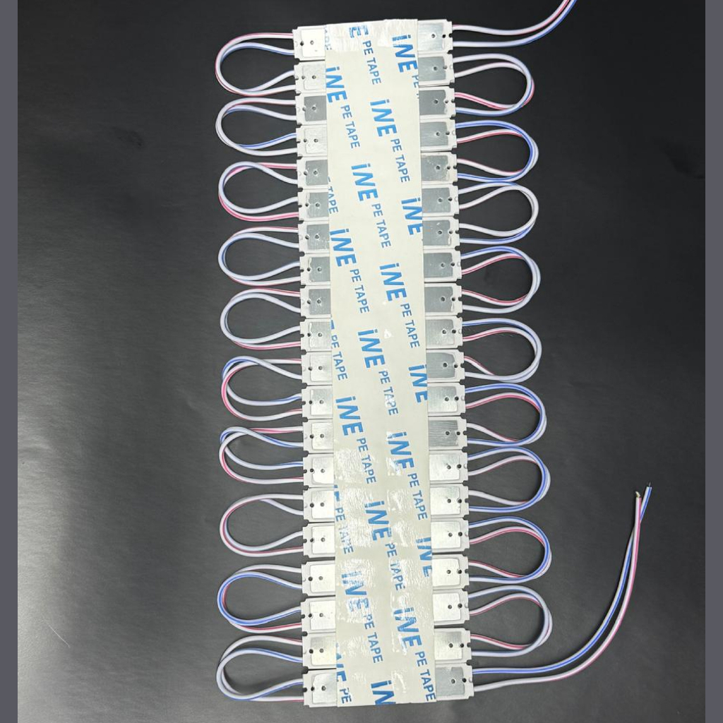 Modulo Luces 3 LEDs - 2835 (Tira de 20) /12v/IP65/1.3w