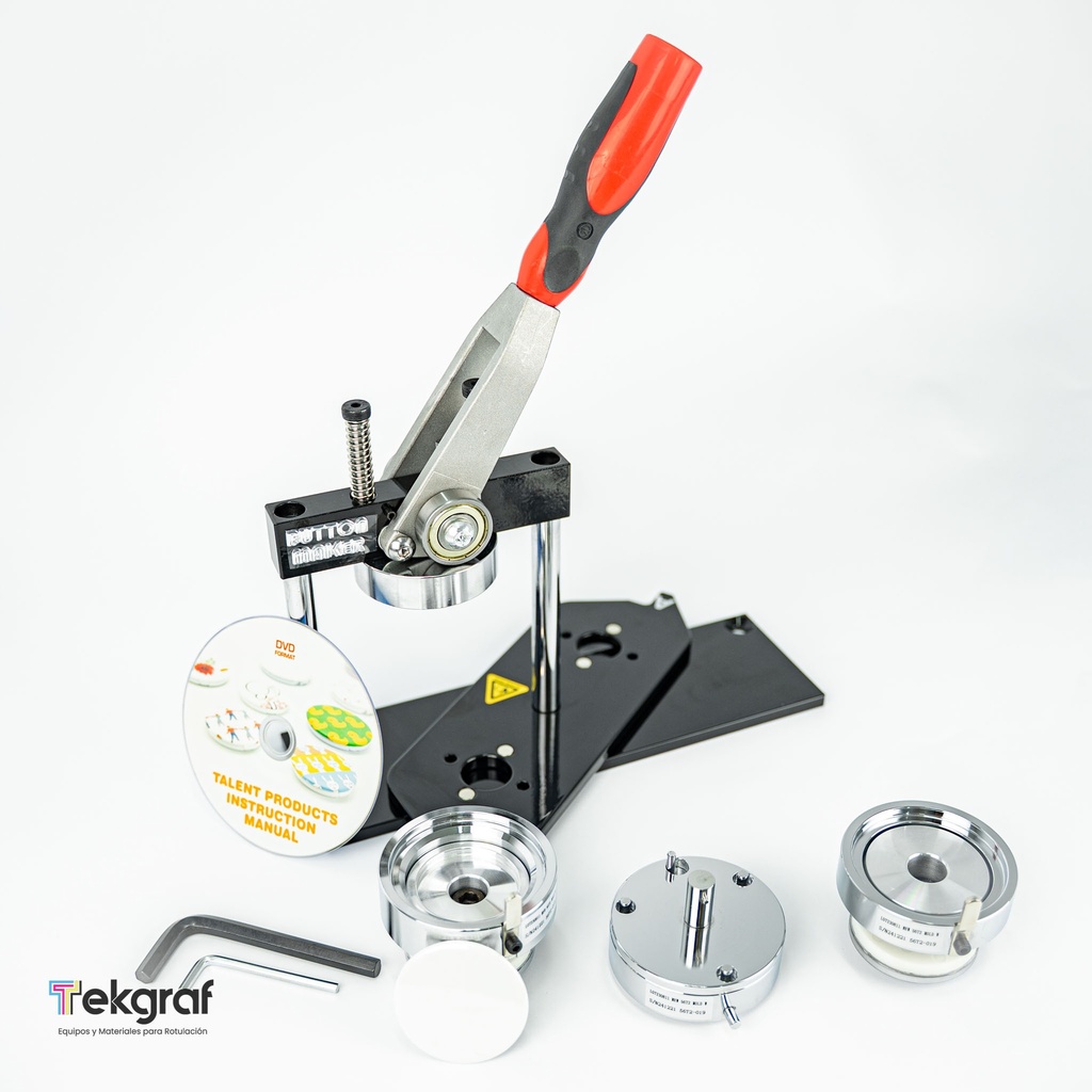 Maquina Botonera 2-1/4'' c/ Troquel Incluido