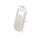 DESTAPADOR DE METAL SUBLIMACION (3.8X7CM)