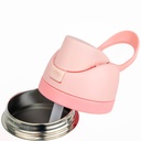 Vasos Deportivo (Rosado) 32onz/960mL - Acero Inoxidable con Sorbete y Tapa (C-30)