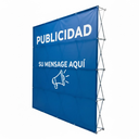 Exhibidor Pop Up - 3 x 3 - 88.58" x 88.58" (225 x 225cm)