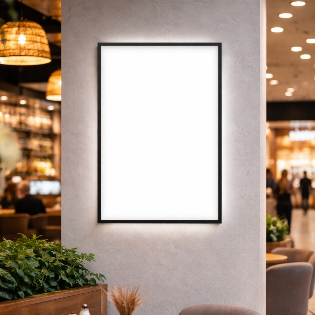 Display con Luces LED (Snap Frame) - A1 / 594 x 841mm / 23.39" x 33.11"