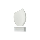 Placa de Reconocimiento Cristal (Bisel Simple) Sublimacion (C-12)