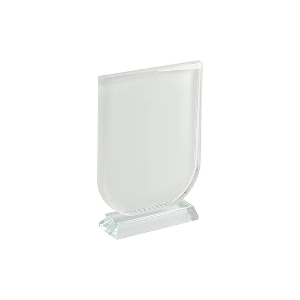 Placa de Reconocimiento Cristal (Forma U) Sublimacion (C-10)