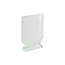 Placa de Reconocimiento Cristal (Forma U) Sublimacion (C-10)