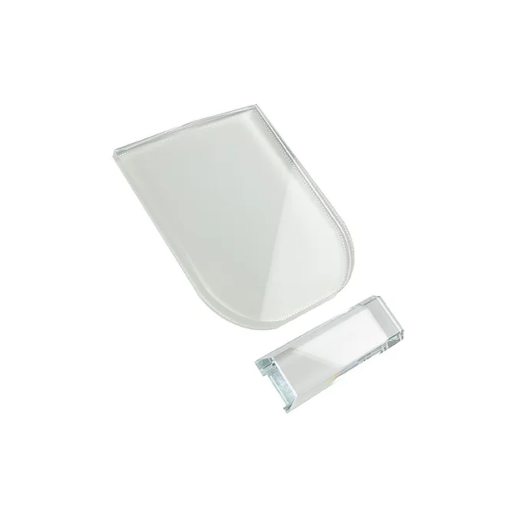 Placa de Reconocimiento Cristal (Forma U) Sublimacion (C-10)