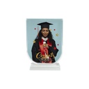Placa de Reconocimiento Cristal (Forma U) Sublimacion (C-10)