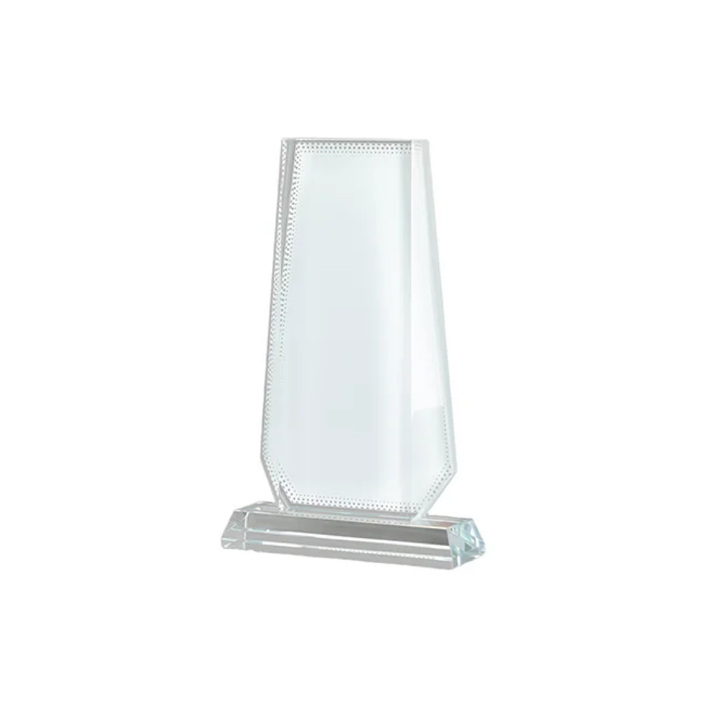 Placa de Reconocimiento Cristal (Forma Vertical) Sublimacion (C-10)