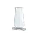 Placa de Reconocimiento Cristal (Forma Vertical) Sublimacion (C-10)