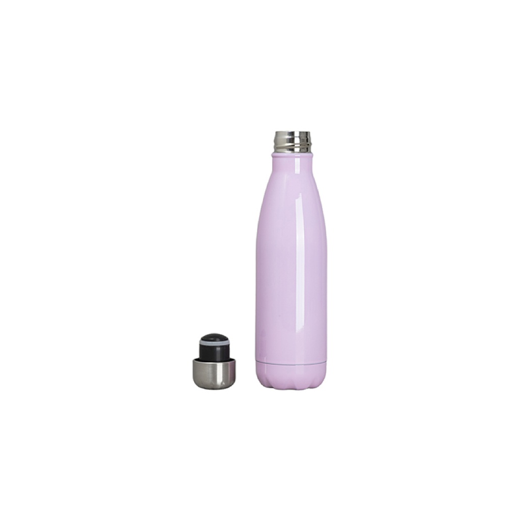 Botella de Acero Inoxidable para Sublimacion Rosado 17oz/500mL