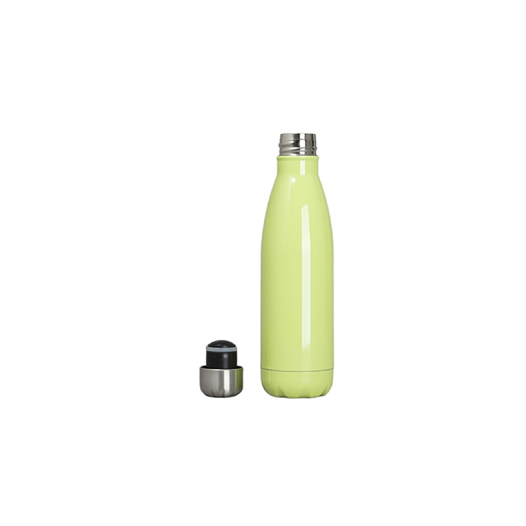 Botella de Acero Inoxidable para Sublimacion Verde Claro 17oz/500mL