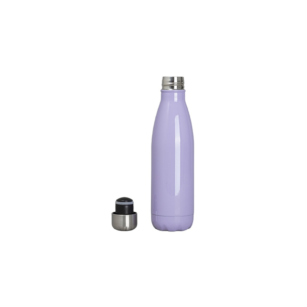 Botella de Acero Inoxidable para Sublimacion Violeta 17oz/500mL