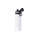 Botella Sublimacion Aluminio Blanca con Tapa Gris - 28oz/850ml