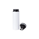 Botella Sublimacion Aluminio Blanca con Tapa Gris - 28oz/850ml