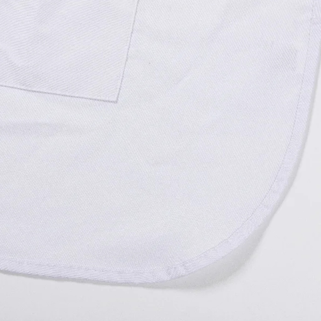 Delantal Blanco para Sublimacion de Canvas y Bolsillo - 75cm x 60cm