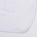 Delantal Blanco para Sublimacion de Canvas y Bolsillo - 75cm x 60cm