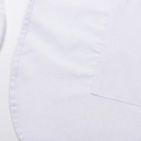 Delantal Blanco para Sublimacion de Canvas y Bolsillo - 75cm x 60cm
