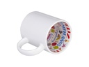 TAZAS BLANCAS 11ONZ INTERIOR FELIZ CUMPLEAñOS (Cja 48)