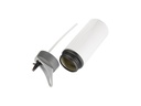 BOTELLA DE AGUA, ALUMINIO WHITE  650ML   (CJA 60)