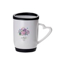 TAZAS 12ONZ/360ML CON TAPA Y BASE DE SILICON BLACK SUBLIMACION