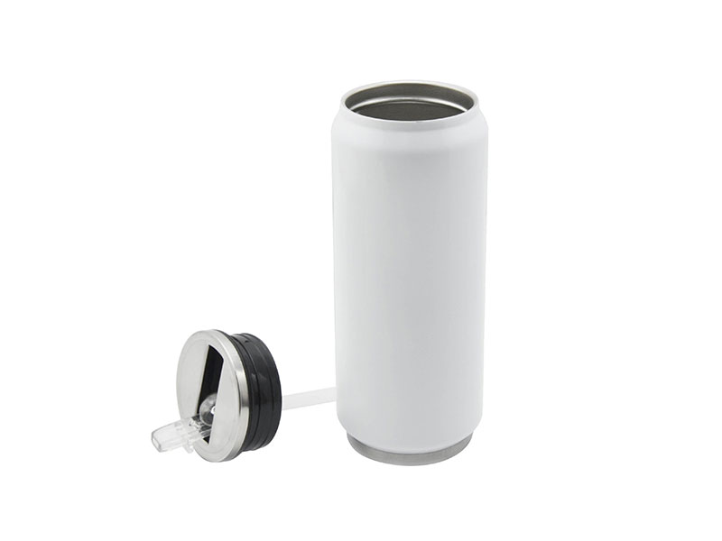 LATA DE COLA WHITE  EN ACERO INOXIDABLE SUBLIMACION 17 ONZ (C-60)
