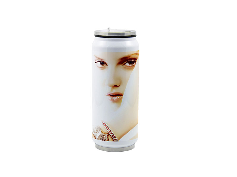 LATA DE COLA WHITE  EN ACERO INOXIDABLE SUBLIMACION 17 ONZ (C-60)