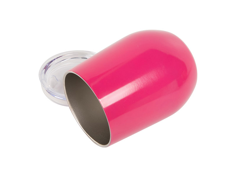 VASO  FUCSIA ACERO INOXIDABLE DOBLE CAPA  11onz SUBLIMACION
