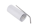 VASO BLANCO DE ACERO INOXIDABLE PARA SUBLIMACION CON SORBETE Y TAPA  16ONZ