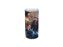 VASO BLANCO DE ACERO INOXIDABLE PARA SUBLIMACION CON SORBETE Y TAPA  16ONZ
