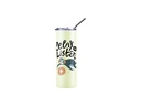 Vaso Cambio de Color al Calor (Amarillo a Naranja) 20oz/600ml Tapa y Sorbete