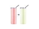 Vaso Cambio de Color al Calor (Amarillo a Naranja) 20oz/600ml Tapa y Sorbete