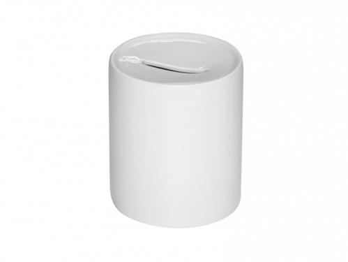 ALCANCIA DE CERAMICA  WHITE SUBLIMACION 11ONZ  8.2X9.5CM(3.22''X3.75'')  (CJA 36)