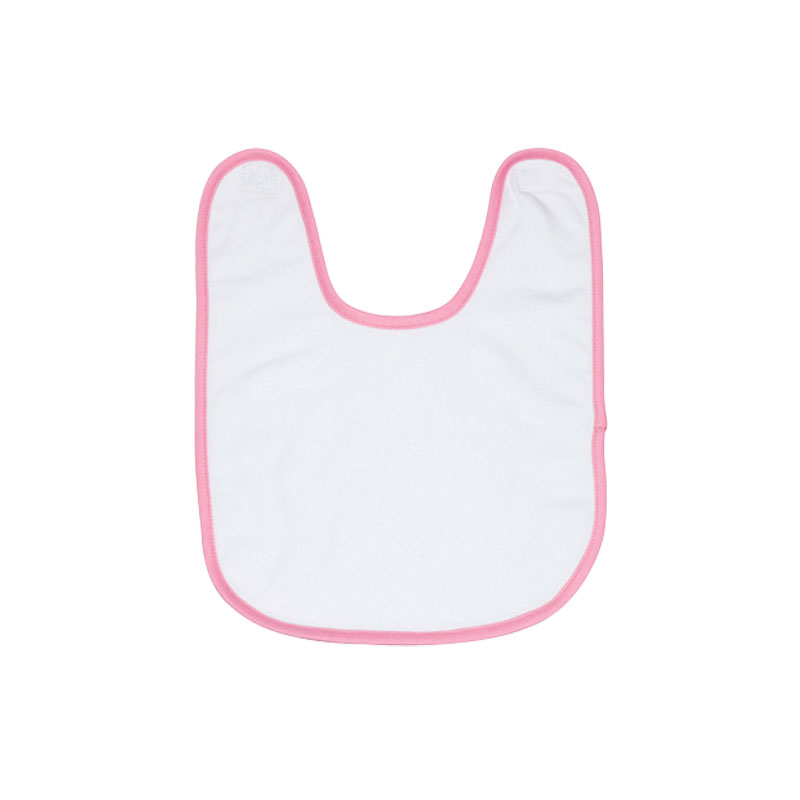BABEROS ROSADOS PARA SUBLIMACION (cja 200 und)
