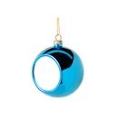 BOLAS NAVIDEÑAS PARA SUBLIMACION 8CM AZUL CLARO