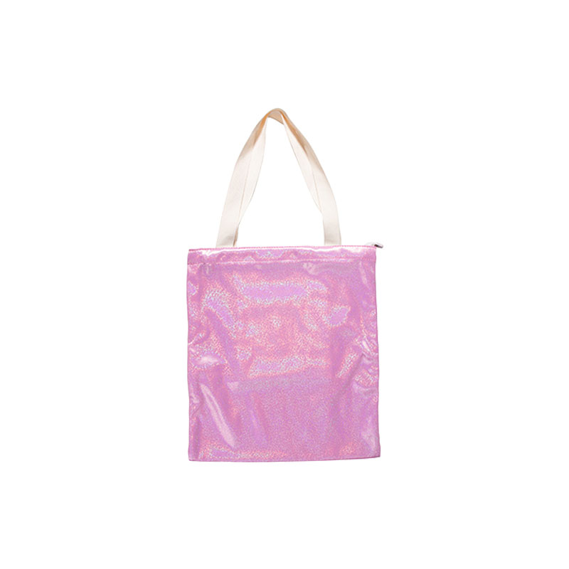 BOLSAS DE COMPRAS GLITTER PINK SUBLIMACION 15''x15''