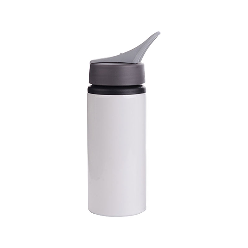BOTELLA DE AGUA, ALUMINIO WHITE  650ML   (CJA 60)