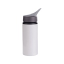 BOTELLA DE AGUA, ALUMINIO WHITE  650ML   (CJA 60)