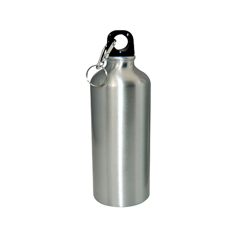 BOTELLA DE AGUA, SUBLIMACION ALUMINIO 600ML (SILVER)  (CJA 60)