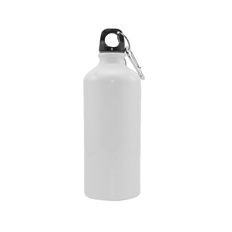 BOTELLA DE AGUA, SUBLIMACION ALUMINIO 600ML (WHITE)  (CJA 60)
