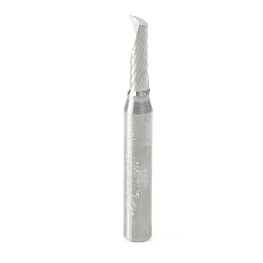 Broca Espiral Carb. Solido C. Arriba - 3/16 x ¼