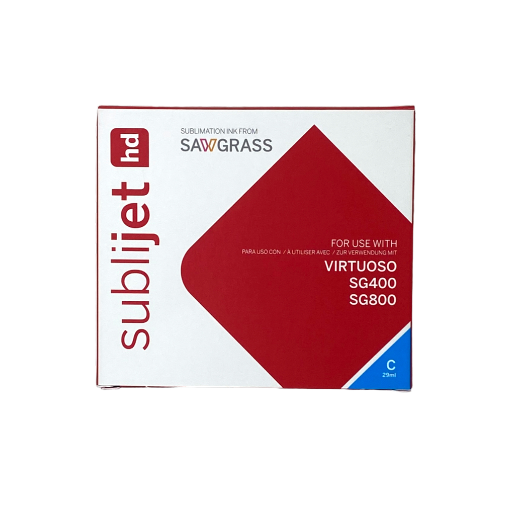 CARTUCHOS TINTAS SUBLIJET HD SG-400/800 CYAN 29ML